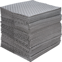 SEI963 Industrial-Grade Fine Fibre Sorbent Pads, Universal, 15" x 17", 40 gal. Absorbancy