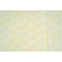 SEI992 Premium Laminated (SMS) Sorbent Pads, Hazmat, 15" x 17", 30 gal. Absorbancy