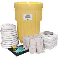 SHP068 Shop Spill Kit, Oil Only, Drum, 95 US gal. Absorbancy