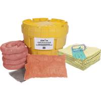 SHP030 Spill Kit, Hazmat, Overpack/Salvage Drum, 20 US gal. Absorbancy