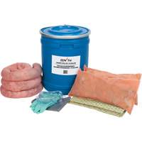 SHP070 Truck Spill Kit, Hazmat, Drum, 10 US gal. Absorbancy