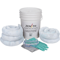 Spill Kit, Oil Only, Pail, 5 US gal. Absorbancy SEJ975 | Zenith Safety Products