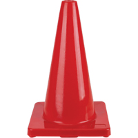 Cône de couleur pour la signalisation, 18", Rouge SEK283 | Zenith Safety Products