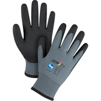 SFQ729R ZX-30° Premium Coated Gloves, 11/2X-Large, PVC Coating, 15 Gauge, Nylon Shell