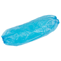 SFU586 Disposable Sleeves, 18" long, Polyethylene, Blue