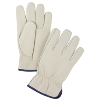Premium Winter-Lined Driver's Gloves, X-Large, Grain Cowhide Palm, Fleece Inner Lining SFV198 | Zenith Safety Products
