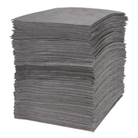 SGC489 Premium Meltblown Sorbent Pads, Universal, 15" x 18", 30 gal. Absorbancy