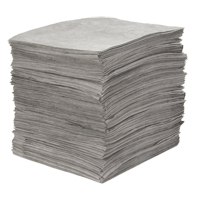 Meltblown Sorbent Pads, Universal, 15" x 18", 25 gal. Absorbancy SGC490 | Zenith Safety Products