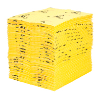 Caution Pads - High Visibility Absorbents, Universal, 15" x 18", 24.4 gal. Absorbancy SGC493 | Zenith Safety Products
