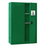 Pesticide Storage Cabinet, 45 gal., 65" H x 43" W x 18" D SGD361 | Zenith Safety Products