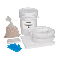 Spill Kit, Oil Only, Pail, 5 US gal. Absorbancy SGD798 | Zenith Safety Products