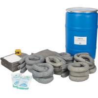 SHP025 Spill Kit, Universal, Drum, 55 US gal. Absorbancy