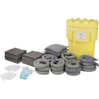 SHP041 Spill Kit, Universal, Salvage Drum, 95 US gal. Absorbancy