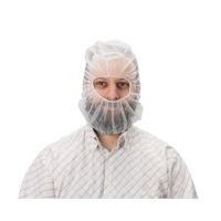 Disposable Hood, Polypropylene, White SGF184 | Zenith Safety Products