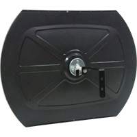 Roundtangular Convex Mirror with Bracket, 18" H x 26" W, Indoor/Outdoor SGI558 | Zenith Safety Products