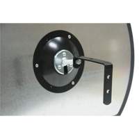 Roundtangular Convex Mirror with Bracket, 18" H x 26" W, Indoor/Outdoor SGI562 | Zenith Safety Products