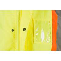 RZ1000 Rain Suit, Polyester, Small, High Visibility Lime-Yellow SGP356 | Zenith Safety Products