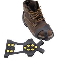 SGO246 Anti-Slip Spark-Proof Ice Cleats, Brass, Stud Traction, Medium