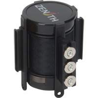 SGO656 Cassette de ruban magn&eacute;tique pour barri&egrave;re de contr&ocirc;le des foules personnalis&eacute;e, 12', Ruban Noir