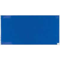Ensemble de tapis pour salle blanche & cadre, Épaisseur 1,57 mils, 18" la, 3-3/4' lo x Bleu SGY231 | Zenith Safety Products