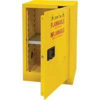 Flammable Storage Cabinet, 12 gal., 1 Door, 23" W x 35" H x 18" D SGU463 | Zenith Safety Products