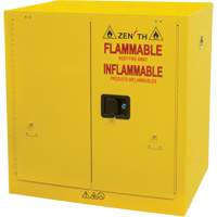 Armoire pour produits inflammables, 22 gal., 2 Porte(s), 35" La x 35" h x 22" p SGU464 | Zenith Safety Products