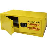 Flammable Storage Cabinet, 12 gal., 2 Door, 43" W x 18" H x 18" D SGU585 | Zenith Safety Products