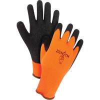 Natural Rubber Winter Gloves, Medium, Latex Coating, 10 Gauge, Polyester/Cotton Shell SGV157 | Zenith Safety Products