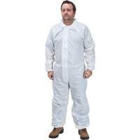 SGW450 Premium Coveralls, Small, White, Microporous