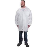 Protective Lab Coat, Microporous, White, Small SGW617 | Zenith Safety Products