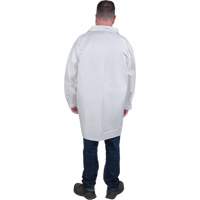 Sarraus de laboratoire de protection, Microporeux, Blanc, T-Grand SGW620 | Zenith Safety Products