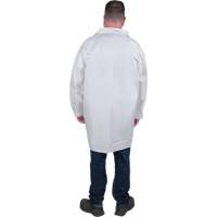 Protective Lab Coat, Microporous, White, X-Large SGW620 | Zenith Safety Products