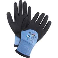 SGW876 ZX-30° Premium Coated Gloves, Medium, Foam PVC Coating, 15 Gauge, Nylon Shell