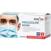 SGW904 Disposable Procedure Face Masks, ASTM F2100 Level 3, Class 1