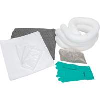 SHP026 Spill Kit, Oil Only/Universal, Bag, 10 US gal. Absorbancy