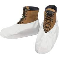 Couvre-chaussures, Taille unique, Microporeux, Blanc SGX673 | Zenith Safety Products