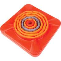 SHA659 Collapsible Traffic Cone, 18" H, Orange