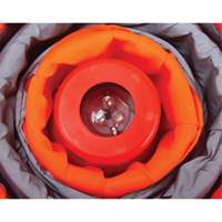 SHA659 Collapsible Traffic Cone, 18" H, Orange