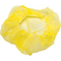 SHA674 Bouffant Caps, Polypropylene, 21", Yellow