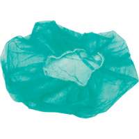 SHA676 Bouffant Caps, Polypropylene, 21", Green