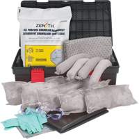 Tool Box Spill Kit, Universal, Bin, 31 US gal. Absorbancy SHB362 | Zenith Safety Products