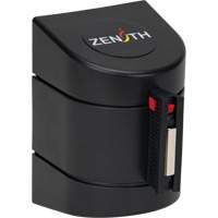 SHH170 Barri&egrave;re murale magn&eacute;tique avec bande magn&eacute;tique, Plastique, Fixation magn&eacute;tique, 15', Ruban Noir et jaune