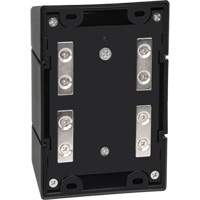 SHH170 Barri&egrave;re murale magn&eacute;tique avec bande magn&eacute;tique, Plastique, Fixation magn&eacute;tique, 15', Ruban Noir et jaune