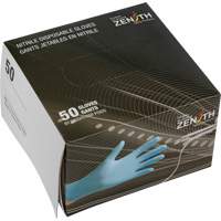 SHJ760 Vending Pack Disposable Gloves, Small, Nitrile, 4.5-mil, Powder-Free, Blue, Class 2
