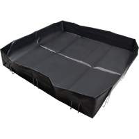 SHK098 Berme &agrave; support en fil m&eacute;tallique, Capacit&eacute; 268 gal. US, 6' la x 6' lo x 12" h, Support en L