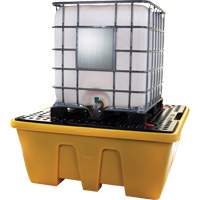 SHK128 Palette de d&eacute;versements IBC, Capacit&eacute; de d&eacute;versement 333 gal. US, 66" x 66" x 27,5"