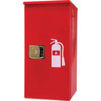 SHL051 Heavy-Duty Outdoor Fire Extinguisher Cabinet, 14" W x 28" H x 10" D