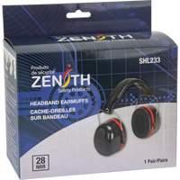 SHL233 Passive Ear Muffs, Headband, 28 NRR dB