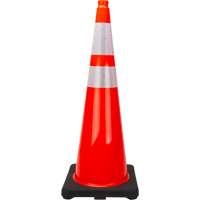SHL481 Premium Traffic Cone, 36", Orange, 4" & 6" Reflective Collar(s)