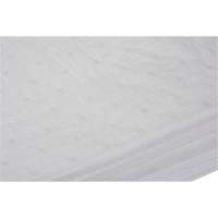 SHN394 Bonded Sorbent Pad, Oil Only, 15" x 19", 10 gal. Absorbancy